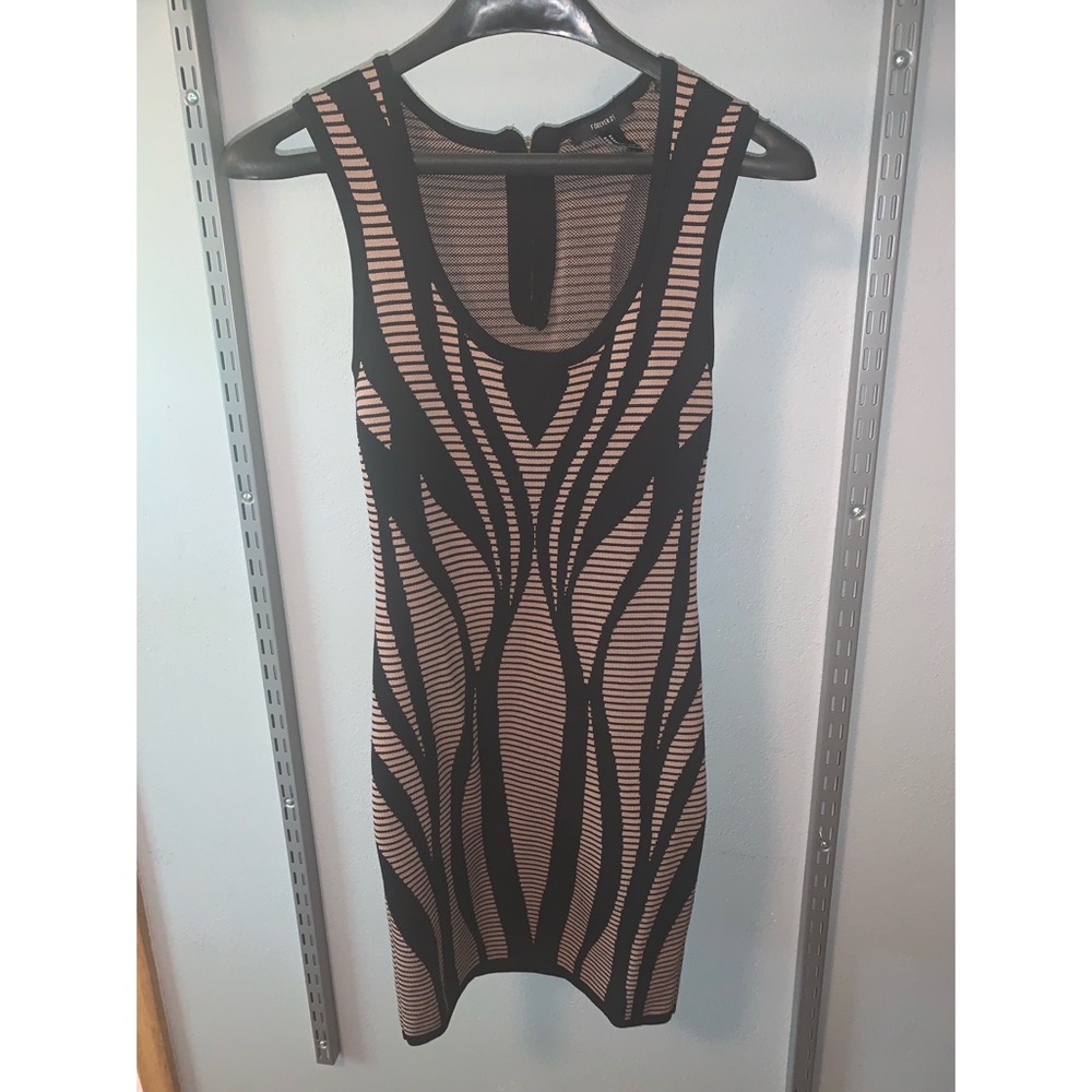 Black and Tan Dress